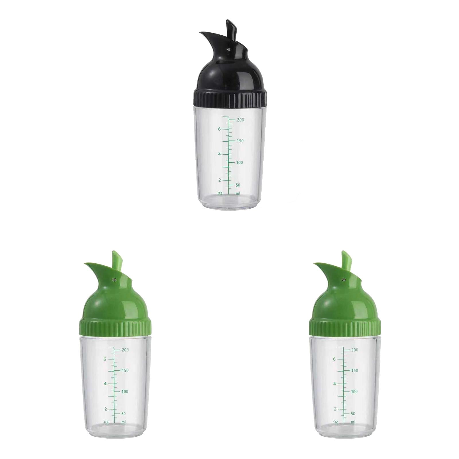 200ml Salad Dressing Shaker Bottle, Salad Dressing Bottle, Mixer With
