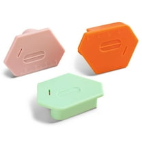 3PCS Seam Guide for Sewing Machine, Multifunctional Polygonal Hemmer Guide with Scale, Universal Sewing Accessories and Supplies