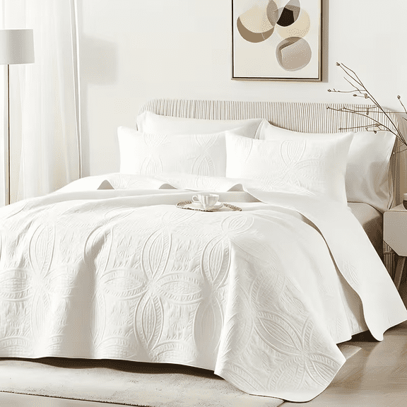 3PCS All Season Lightweight Bedding Set with Quilt and Pillowcase, Soft Breathable Design, Suitable for Home Travel Hotel Use, Great Festival Gift, Random Color Included