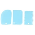 3PCS/Set Cake Cream Scraper Dough Pasty Cutters Scraper Kitchen Tool