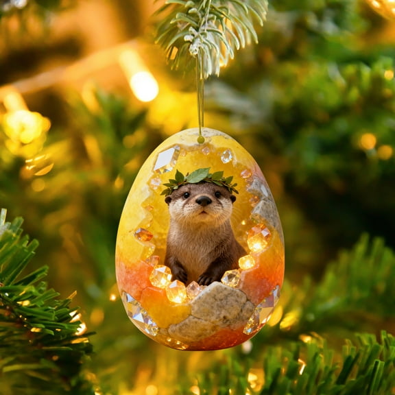 3PCS Set Of Animals Series 2D Acrylic Animals Ornament Backpack Car Pendant Decor christmas decorations for home