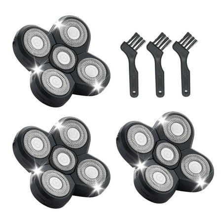 3PCS Shaver Replacement Blades Compatible with Freedom Bald Men Head Shaver