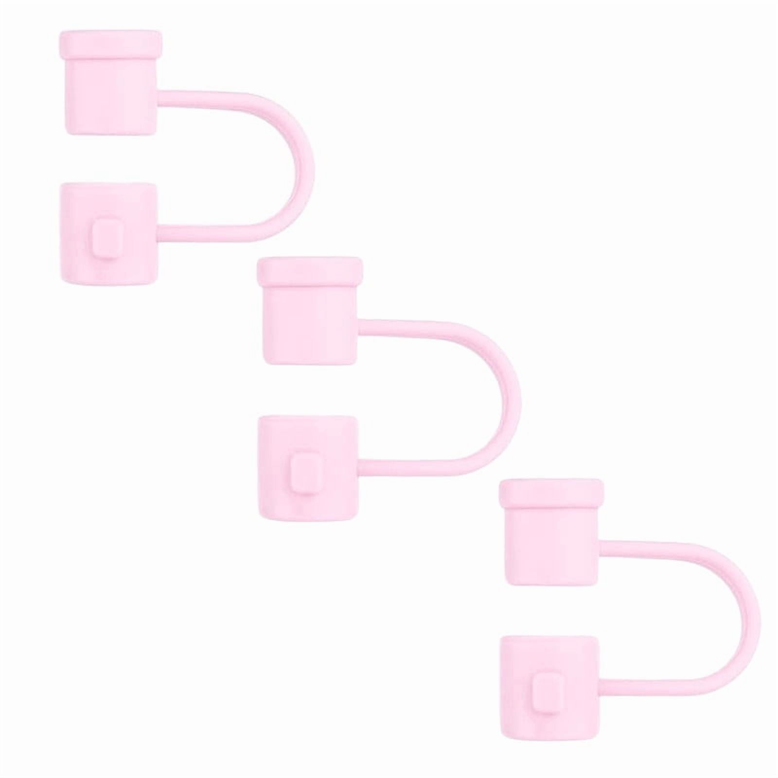 3PCS Silicone Straw Covers,Soft Silicone Straw Caps for 68mm Straws