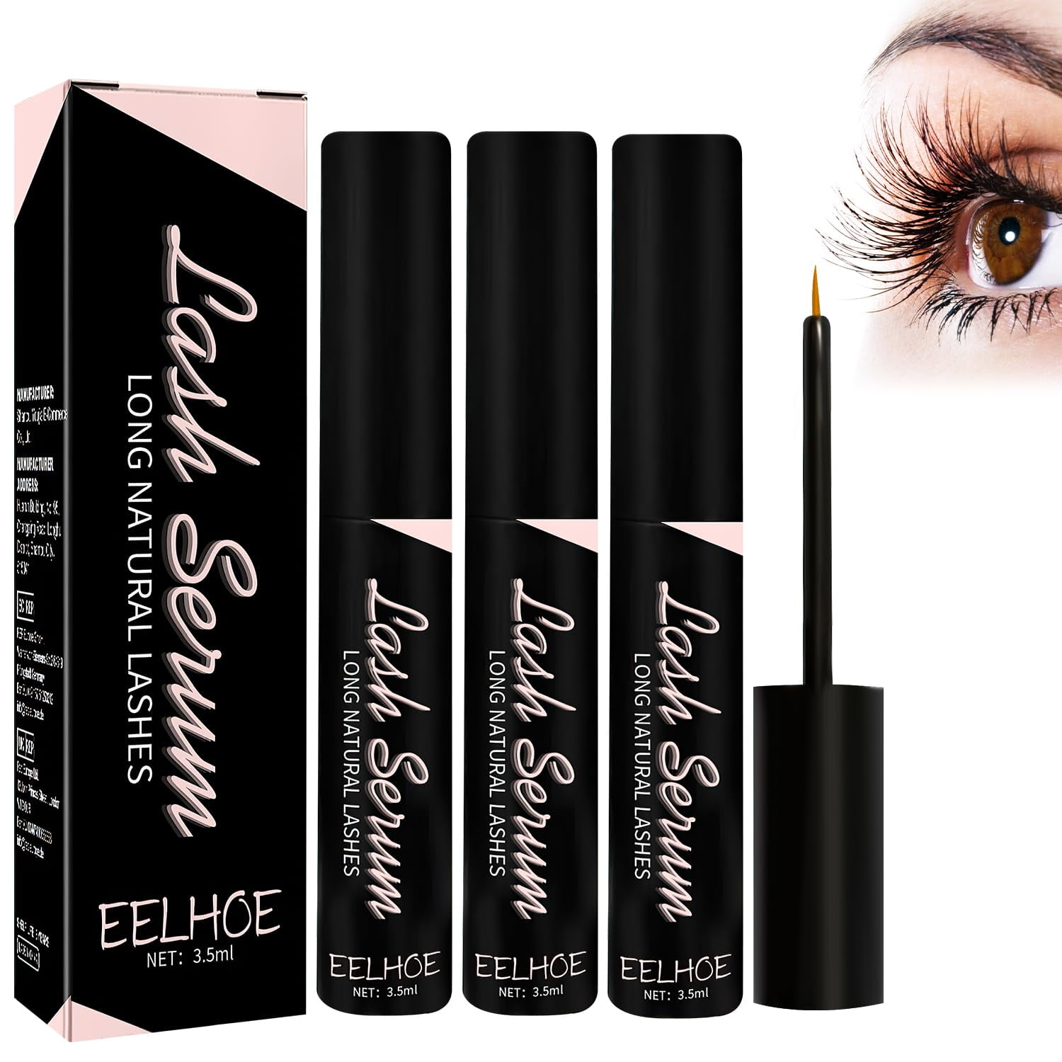 3PCS Sins N Lashes Lash Serum, Sins N Lashes Serum