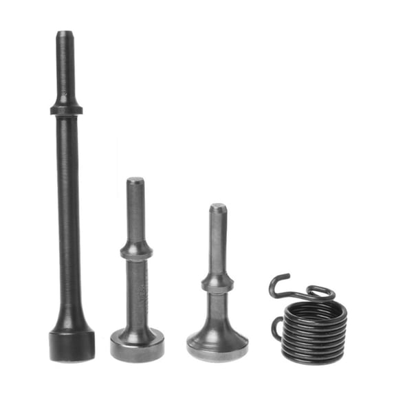 3PCS Smoothing Pneumatic Air Hammer BitS Long Bit Tool And 1* Spring Tire Repair ,Lightweight Design
