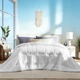 3PCS Solid Color Lightweight Quilt Set, Soft Skin-Friendly Breathable ...