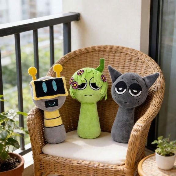 3PCS-Sprunky Stuffed Plush Toy - Super Soft Plushie Doll For Friends & Fans, Cute Gift For Christmas And Birthday