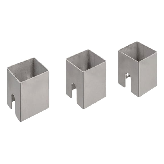 3PCS Stainless Steel Spacers Easy Cleaning Spacer Camping Grill Accessory for Fire Barrels and Grill Plate Separation