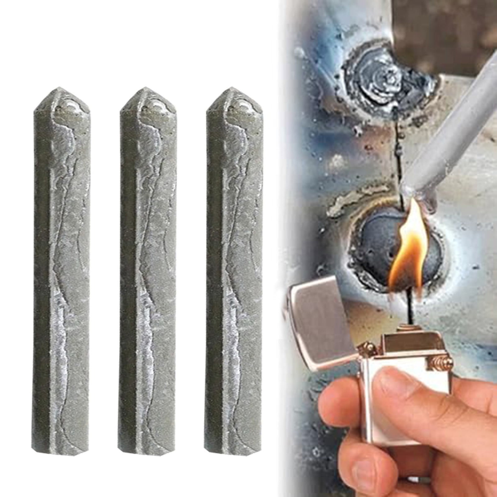 3PCS Stainless Steel Welding Rod Melting Point Mobilized Low