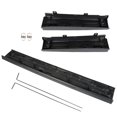 thumbnail image 1 of 3PCS Step Flexible Tailgate Protector Trim Molding Cap Replacement for 2009 2010 2011 2012 2013 2014 F150 Black, 1 of 7