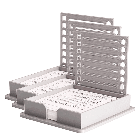 3PCS Sticky Note Stencil Template with Note, Holder Stencil, Line