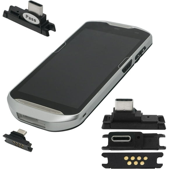 3PCS Sync & Charge Docking Connector for Zebra Symbol TC51 TC510K TC52 TC56 TC57 Handheld Barcode Scanner Mobile Computer (P/N:ADP-TC51-RGIO1-03)