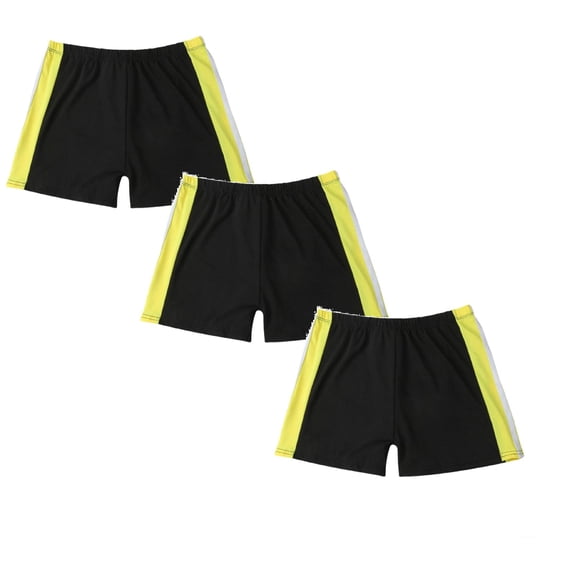 3PCS Teens Boys Swim Trunks Quick Dry Beach Swimwear 50  Board Shorts with Mesh Lining Toddler Boy Bathing Suit Swimsuit