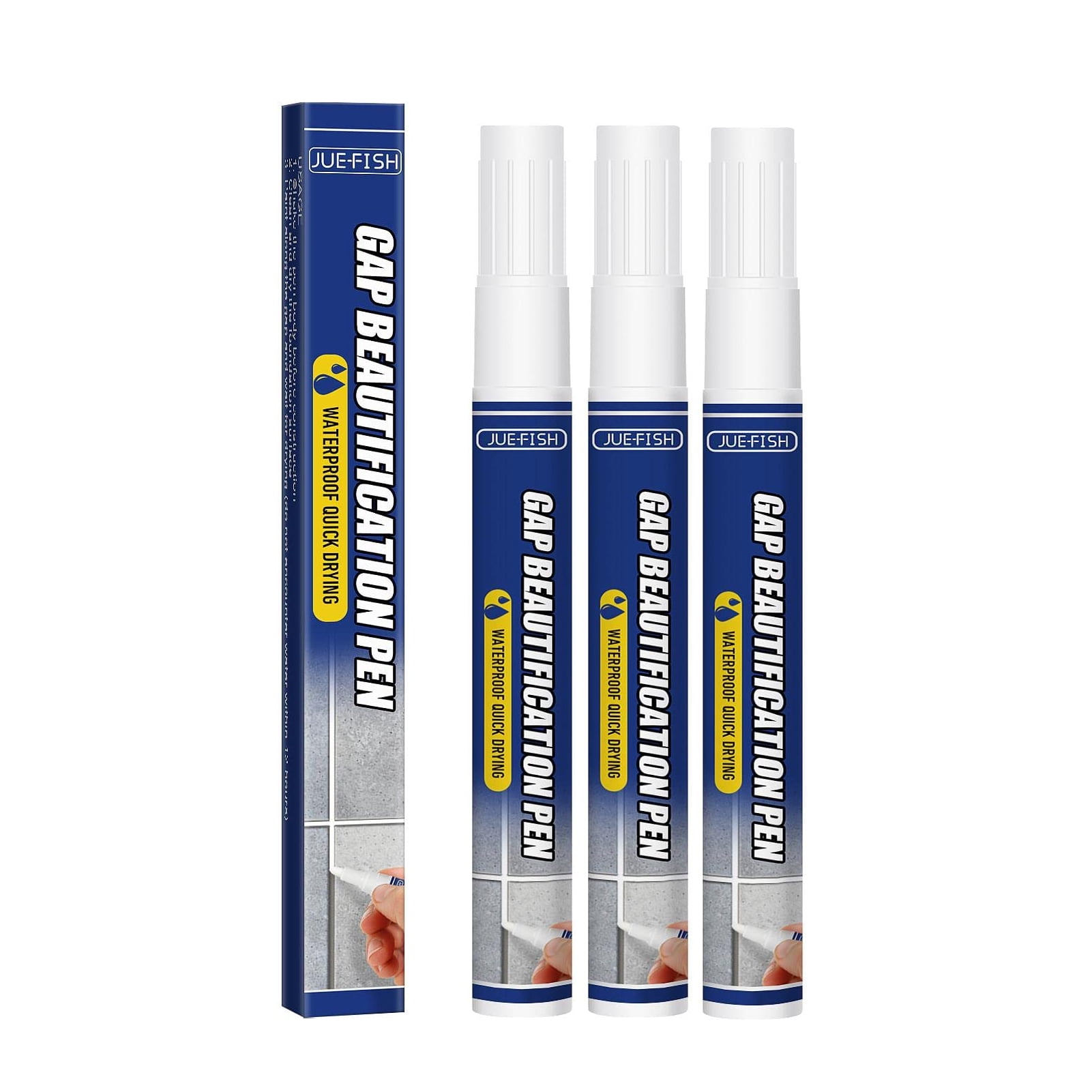 Grout Pen White Tile Paint Marker: Tile Grout Colorant and Sealer Marker  Waterproof Grout Paint, White - Yahoo Shopping