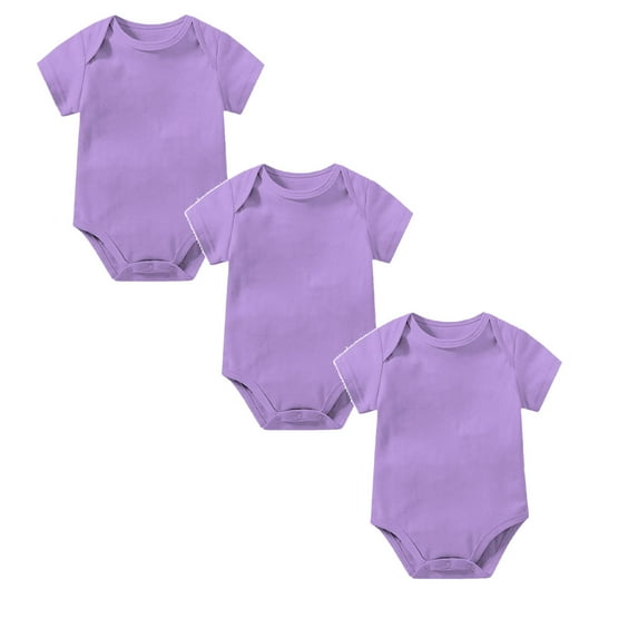 3-Pack Toddler Girl Clothes Baby Girls Boys Bodysuit Comfortable Pajamas Romper Jumpsuit Baby Clothes Boy 18 Months