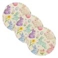 3PCS Trivet Mats 15 Inch Round Heat-Resistant Pot Holders Hot Pads ...