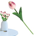 thumbnail image 1 of 3PCS Tulips Artificial Flowers,Real Touch White Fake Tulips Flowers Artificial for Decorations Centerpieces for Table Home Decor Indoor Flower Arrangements Artificial(Hot Pink), 1 of 9