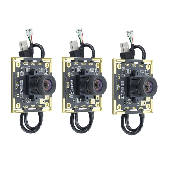 3PCS USB 2.0 Camera Module With 2MP OV2710 Sensoring 100 Degree View For Robotics And Intelligent Home Applications