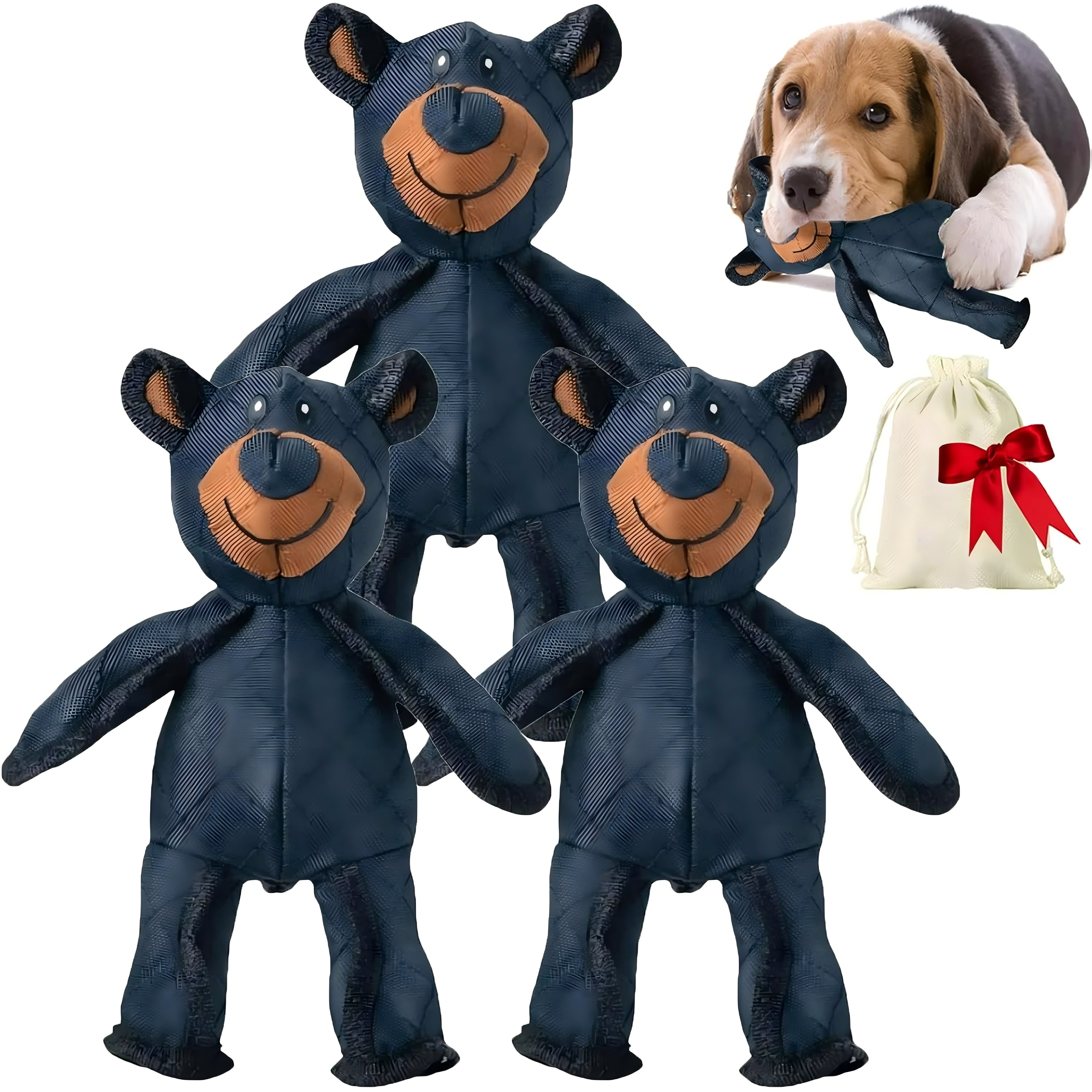 Unbreaka Bear 2.0 Jouet Couineur Incassable Pour Chien En