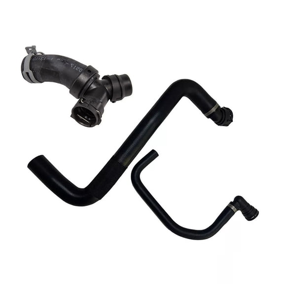 3PCS Upper Radiator Hose Y-Connector & Coolant Pipe For 2011-2020 Ford F150 5.0L