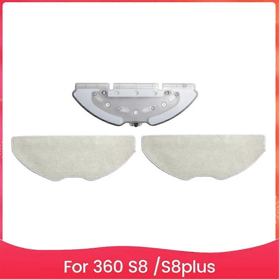 3PCS Vacuum Cleaner Mop Cloth Holder Kit for 360 S8 S8plus Sweeping Robot Vacuum Cleaner Replacement