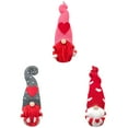 thumbnail image 1 of 3PCS Valentine's Day Gnome Decorations - Plush Swedish Gnome Stuffed Ornaments, Home Table & Shelf Decor for Home Party, Valentine Gifts, 1 of 8
