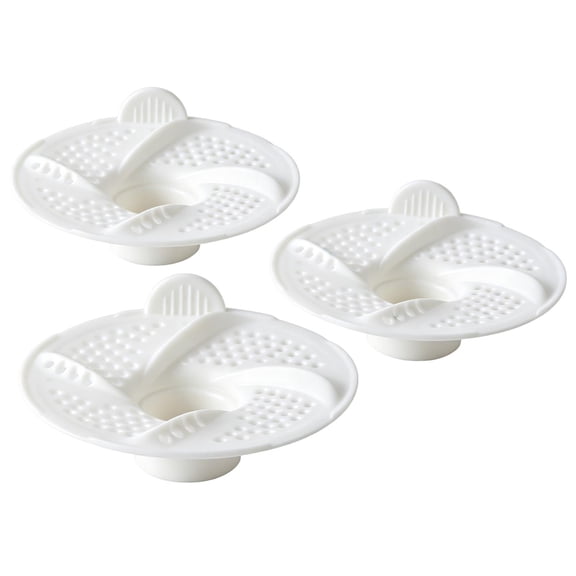3PCS Washing Machine Lint Traps, Anti-Clog Rotating Washer Filter, Universal Washing Machine Hair Catcher, Reusable Laundry Filter for Top Load Washing Machine Drain Hose