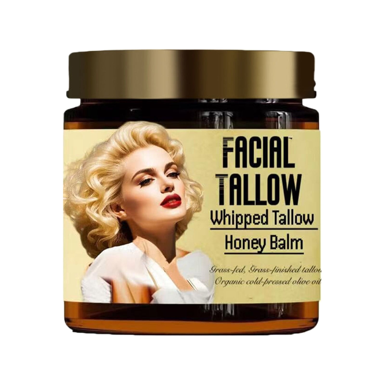 Whipped Beef Tallow & Honig Balsam – 4 Oz, Nährende Pflege Für Gesicht & Körper