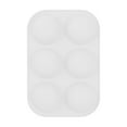 thumbnail image 1 of 3PCS White 6-Cup Silicone Muffin Pan Set Non-Stick Cupcake Baking Mold BPA-Free Round Baking Tray Oven Microwave Freezer Safe Reusable Bakeware for Muffins Cupcakes Brownies Cheesecakes, 1 of 4