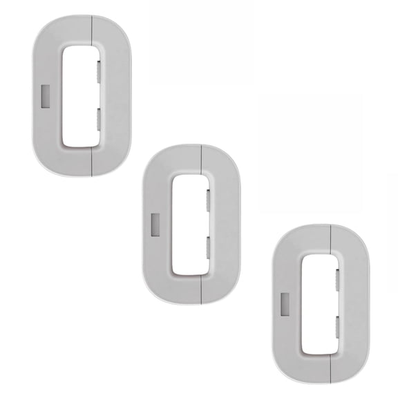 3PCS White Refrigerator Door Locks Ideal for Safety and Security