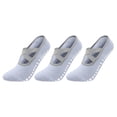 thumbnail image 1 of Fjofpr 3PCS Yoga Socks for Women Pilates Socks Grip Socks Pilates Grip Socks Non Slip Skid Socks with Grips Straps for Ballet Dance Workout Gripper Sock Suitable for Plasticity Dance Home Training, 1 of 7