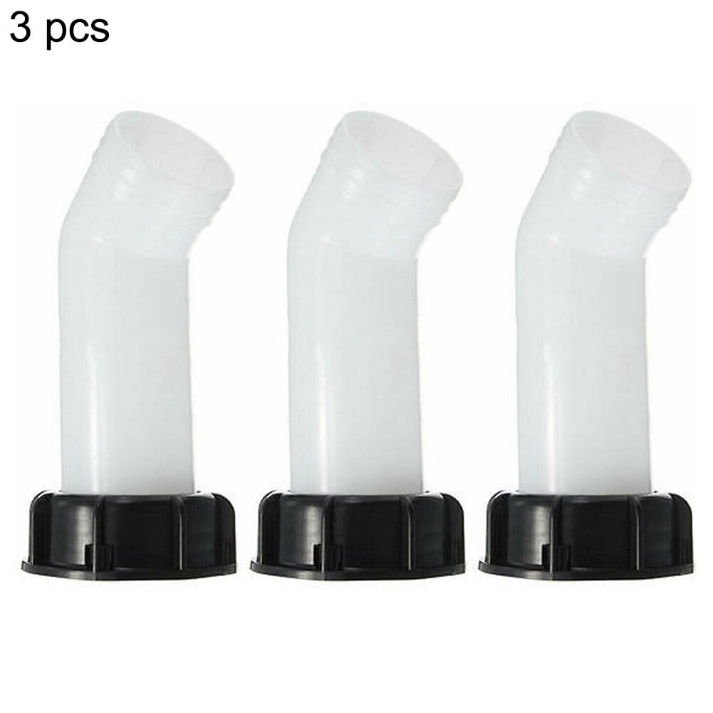 3PCS for IBC Tote Hose Adapter High Toughness Long Lasting Use Drainage