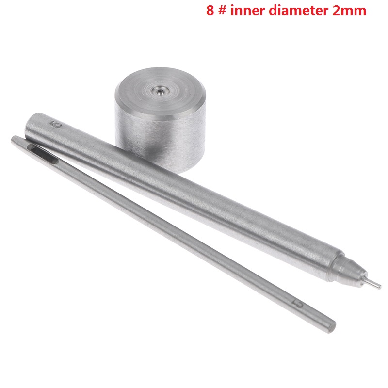 3PCS/lot Mini Eyelets Grommet Installation Punching Tools For 1.5mm 2mm