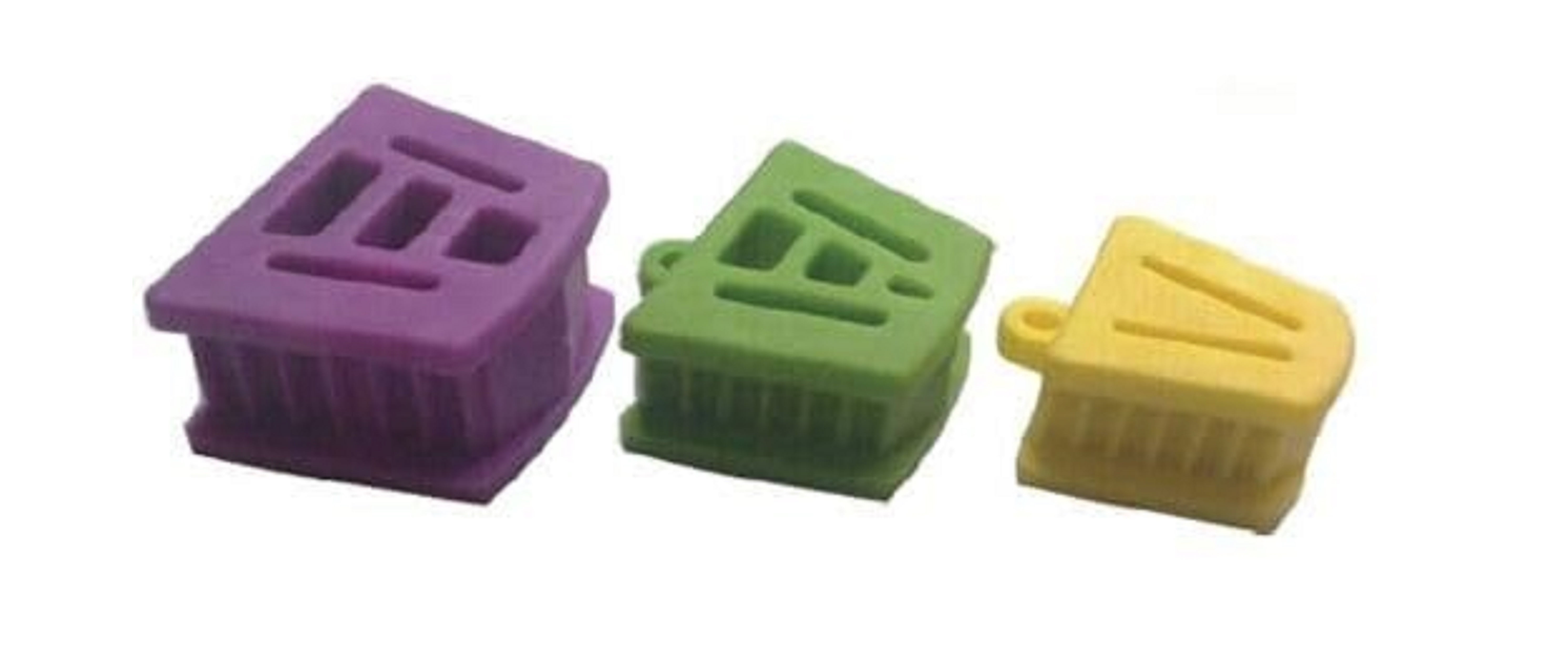 3PCs Dental GradeSilicone Bite Blocks Mouth Props Multi Size by VASTMED