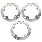 3PCs Front Rear Brake Discs Rotors For BMW R850C 1998-2001 R850GS 1998-2007 R1100S 1998-2000 R1100RT 1994-2001