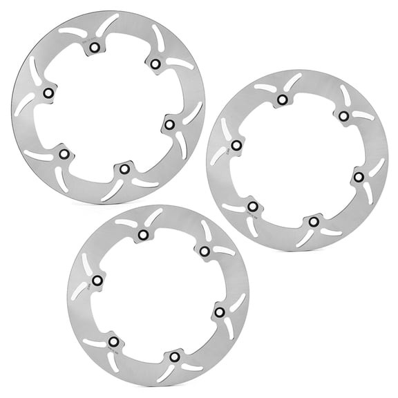3PCs Front Rear Brake Discs Rotors For HONDA GL 1500 Goldwing 1990-2000 GL 1500 Goldwing A / SS 99-00 GL 1500 Goldwing Interstate