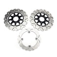 thumbnail image 1 of 3PCs Front Rear Brake Discs Rotors For SUZUKI DL 650 V-Strom 650 2004-2006 DL 1000 V-Strom 1200 2002-2012, 1 of 5