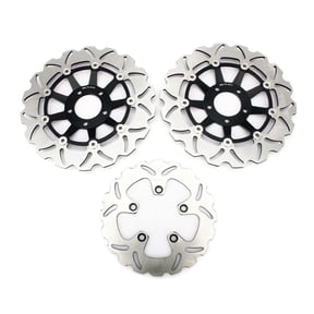 3PCs Front Rear Brake Discs Rotors For SUZUKI GSF 1200 Bandit / S 1995-2005 RF 900 R 1994-1999 GSX 1200 INAZUMA 99-02