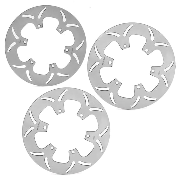 3PCs Front Rear Brake Discs Rotors For YAMAHA XVS 1100 V-Star 1999-2006 V-Max 1200 93-07 XJ 600 N 98-03 XJ 600 S Diversion 1998-2003