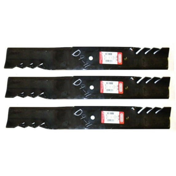 3PK 596-346 Gator Blades Compatible With 61" Grasshopper 320242, 320243, 320244, 320245, 320245B, 320246, 320247, 320322