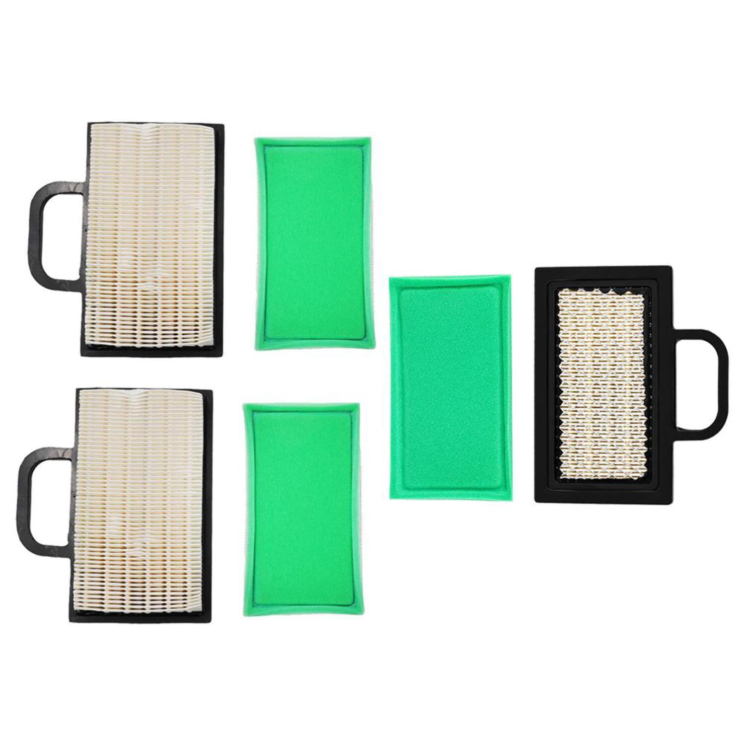 3PK Air Filter W/Pre Filter For Briggs & Stratton 499486S 499486 698754 ...