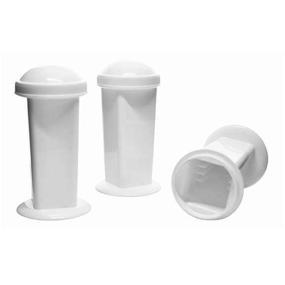 3PK Coplin Jars - Staining - Hold 5-10 Slides Each - Polypropylene