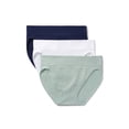 thumbnail image 1 of Warners® Blissful Benefits Women's Dig-Free Comfort Seamless Stretch Mid Waist 3-Pack Bikini S-3XL, 1 of 2