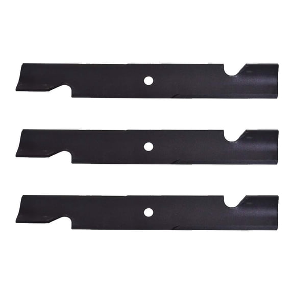 3PK Genuine Notched 52" Deck Lawn Mower Blades fits 103-2528 105-7781-03 1-633482 1-633485 Z 557 30094 30674 39494