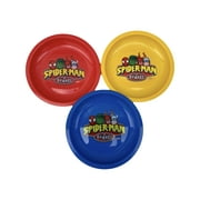 3PK Marvel Spiderman & Friends Snack Plates
