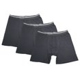 thumbnail image 1 of 3PK Mens Performance Boxer Briefs Breathable Comfort Waistband Underwear Shorts, 1 of 4