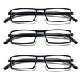 thumbnail image 1 of 3PK Mens Womens Unisex Unbreakable Reading Glasses Blue Light Blocking Readers, 1 of 9