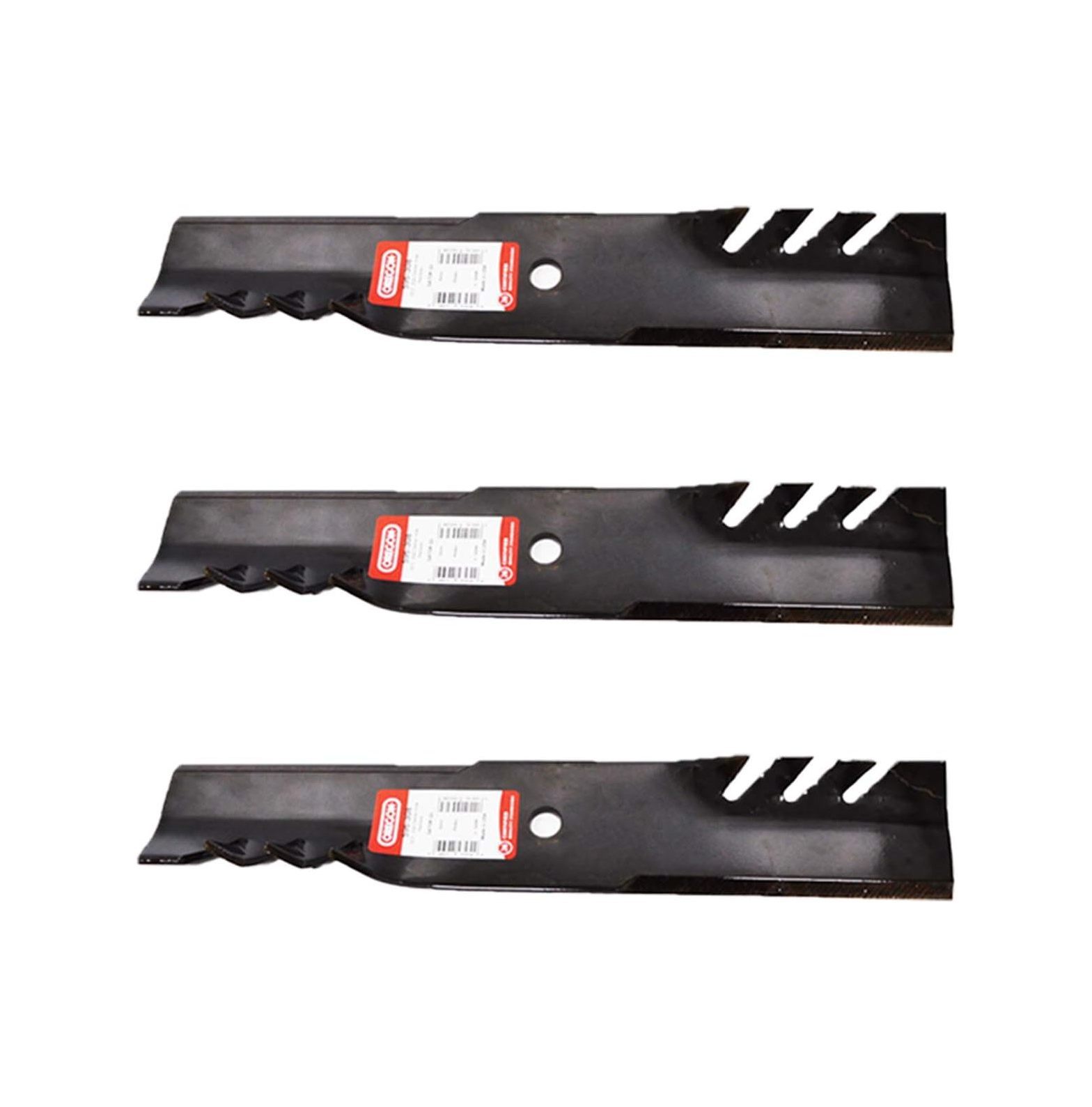 3-Pack Mulching Blades For Hustler Raptor & Raptor Limited 52" Deck - Part # 785436 & 795526