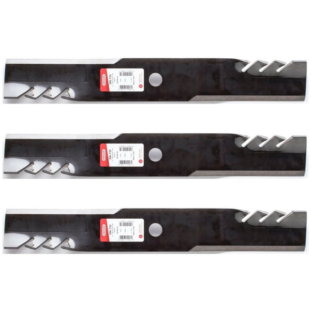 3PK Oregon 396-730 Blades for John Deere M128485 M131958 M144196 ...