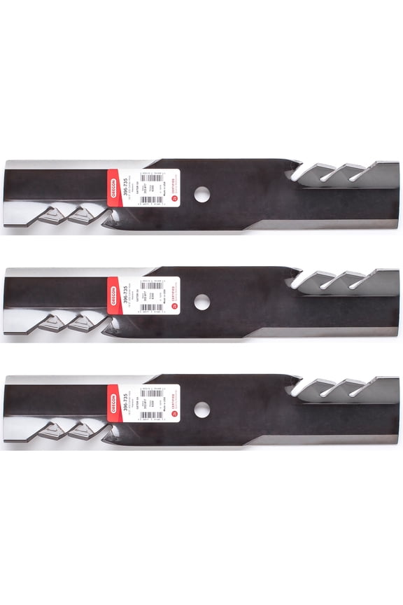 Oregon 396-735 G6 Gator Blades for 48" Toro 107-3192, 107-3193, 107-3194